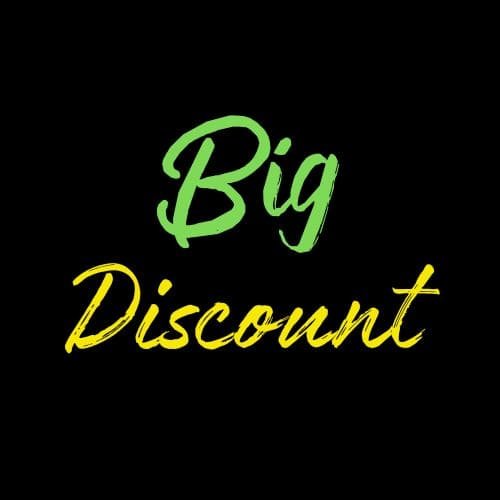 big discount